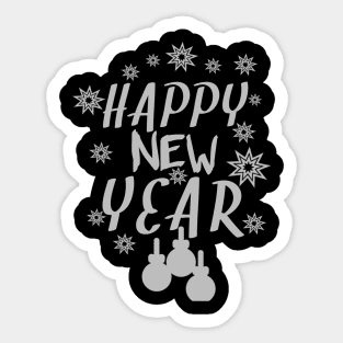 Happy New Year Sticker